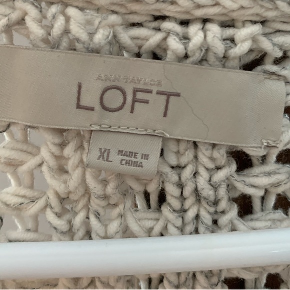 ANN TAYLOR LOFT| oversize slouchy sweater. Sz XL - Picture 4 of 9